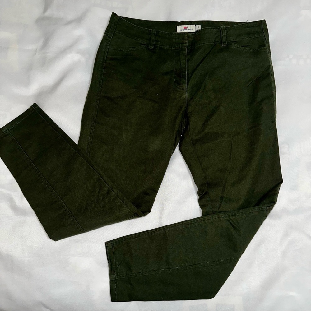 Vineyard Vines olive Green Pants size 8